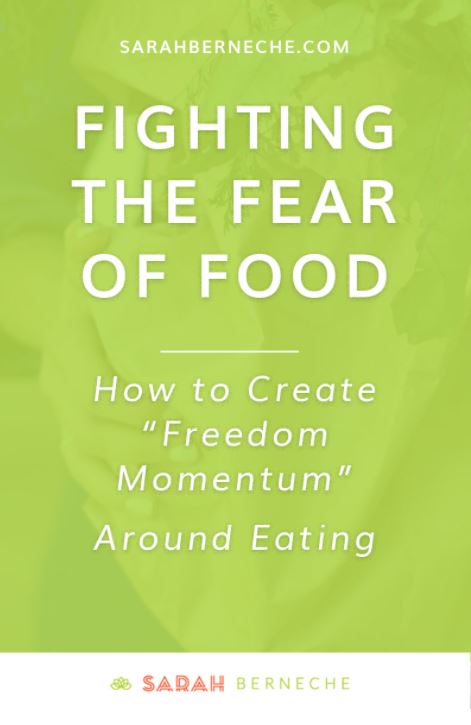 how to stop the fear of food