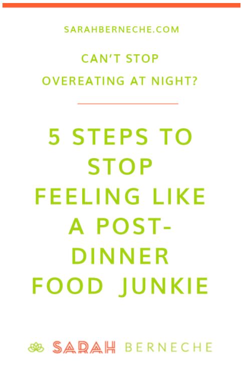 how to stop eating at night