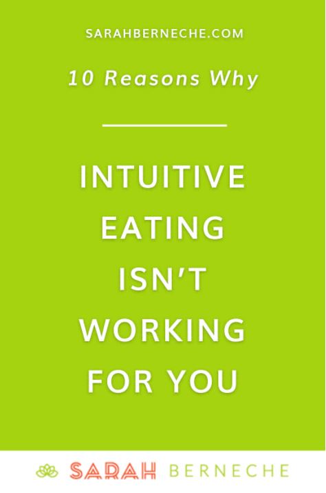does intuitive eating work for you