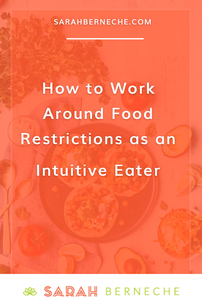 Intuitive Eating With Food Restrictions