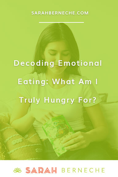Emotional Eating Decoding: What Am I Really Hungry For?