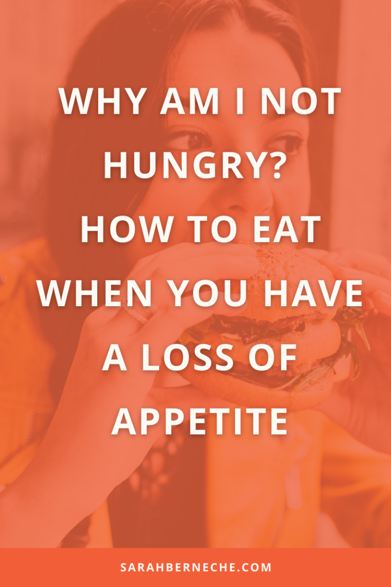 Why Am I Not Hungry? How to Eat When You Have a Loss of Appetite