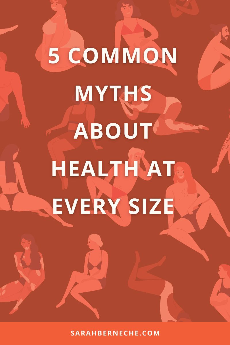5commonmythsabouthealthateverysize