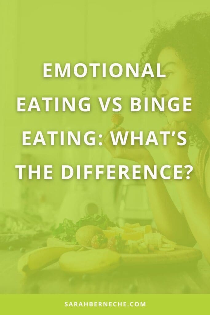 Emotional eating versus binge eating: what's the difference?