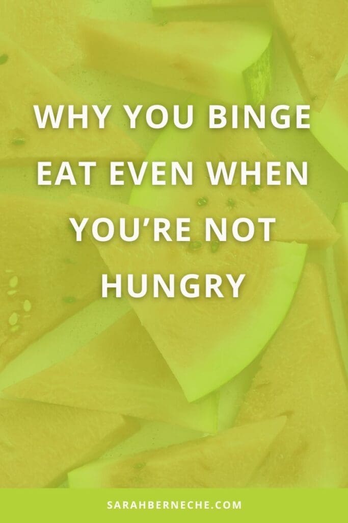 Why You Binge Eat When You're Not Hungry
